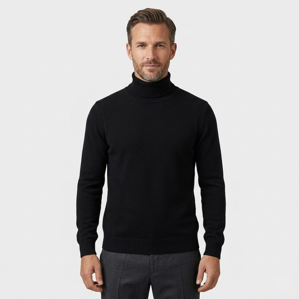 Connaught Cashmere Roll-Neck