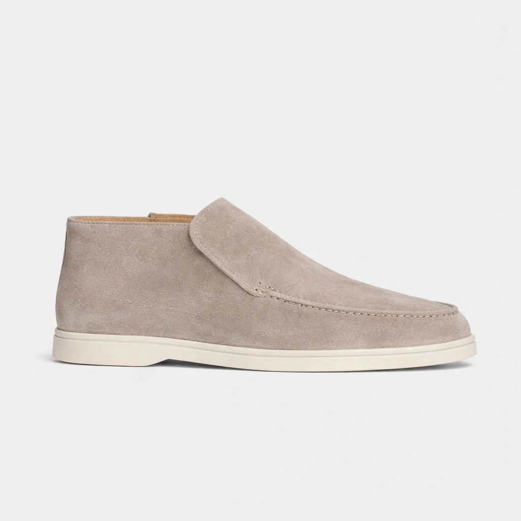Monaco High Suede Loafers