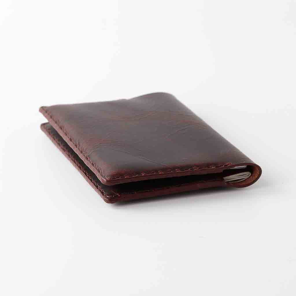 Double Passport Cover / Chocolate Leather
