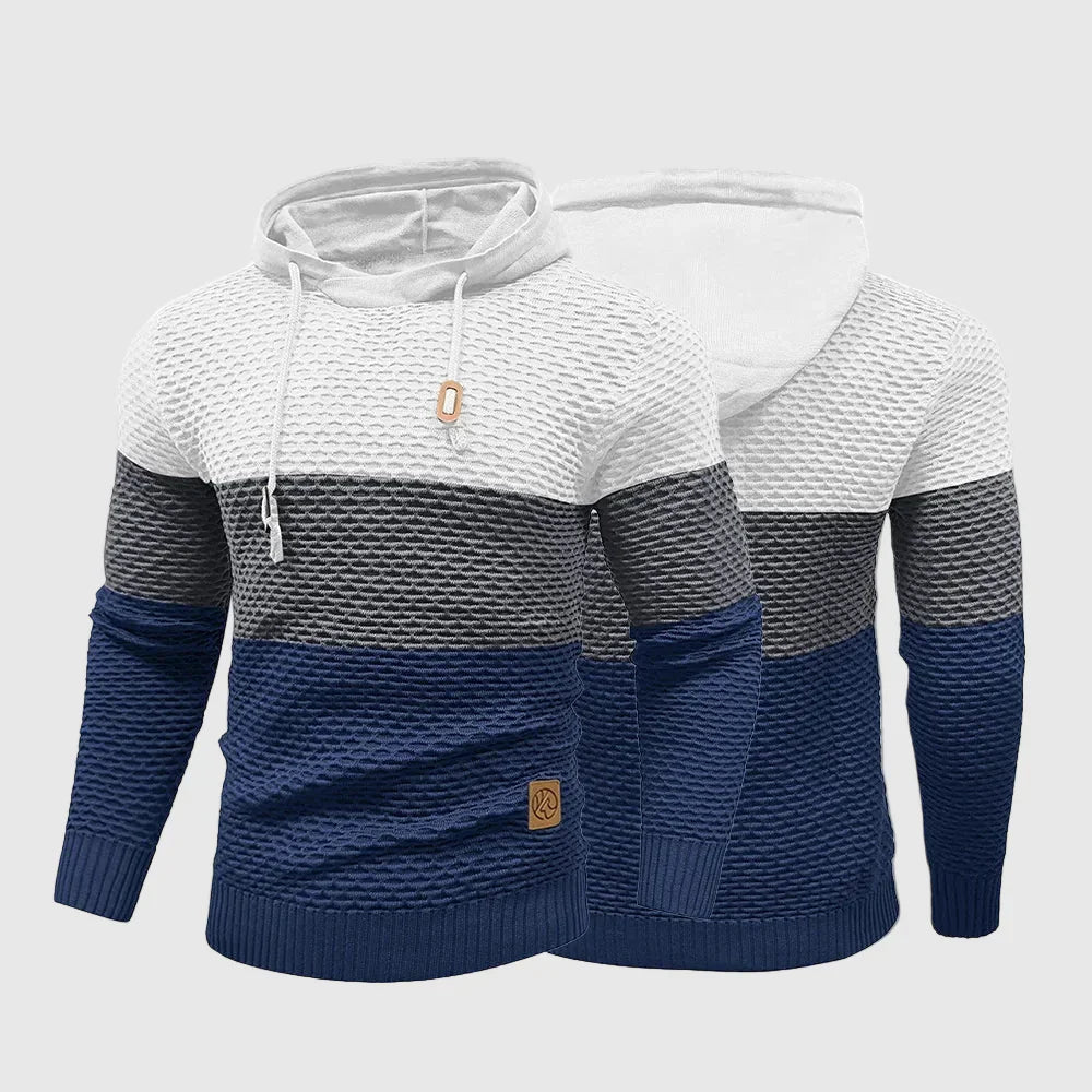Triple Tone Knit Pullover - Fayymont Co