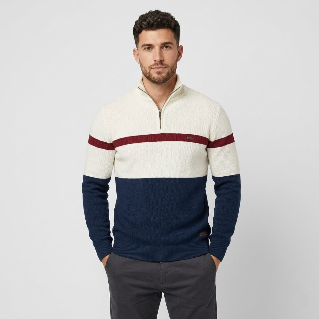 Quarter-Zip Jumper Sweater