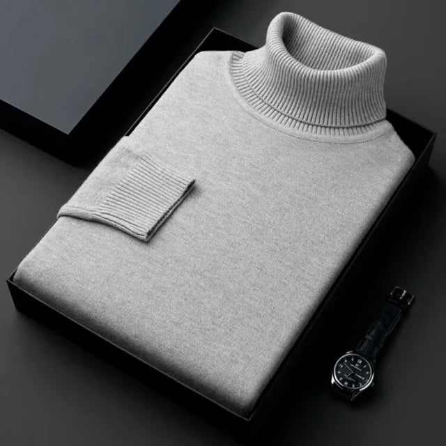 Connaught Cashmere Roll-Neck