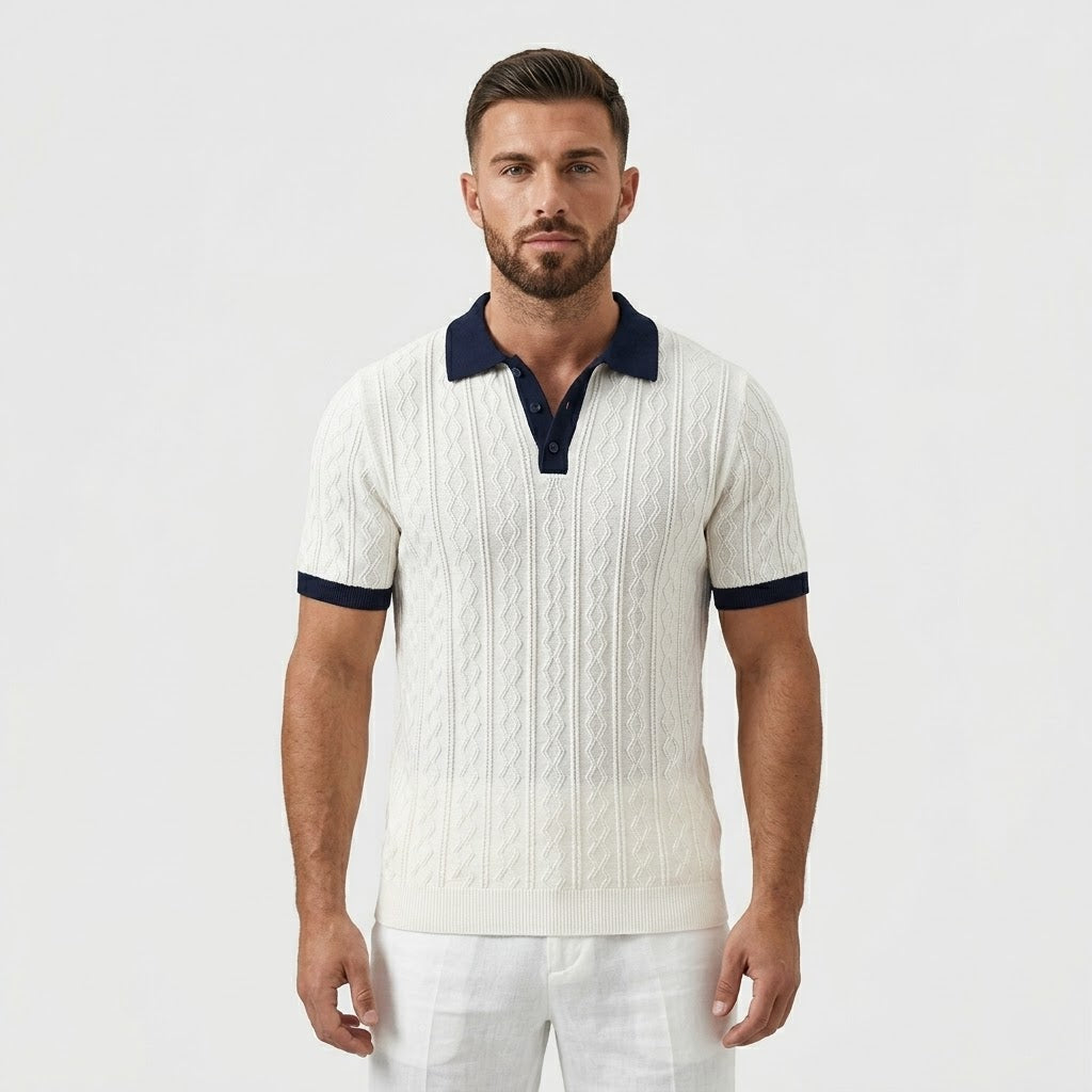 Elwood | Knit Polo Shirt – Old Money Shirts for Men