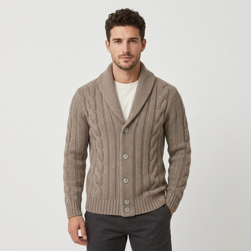 Men's Knitted Cardigan - Fayymont Co