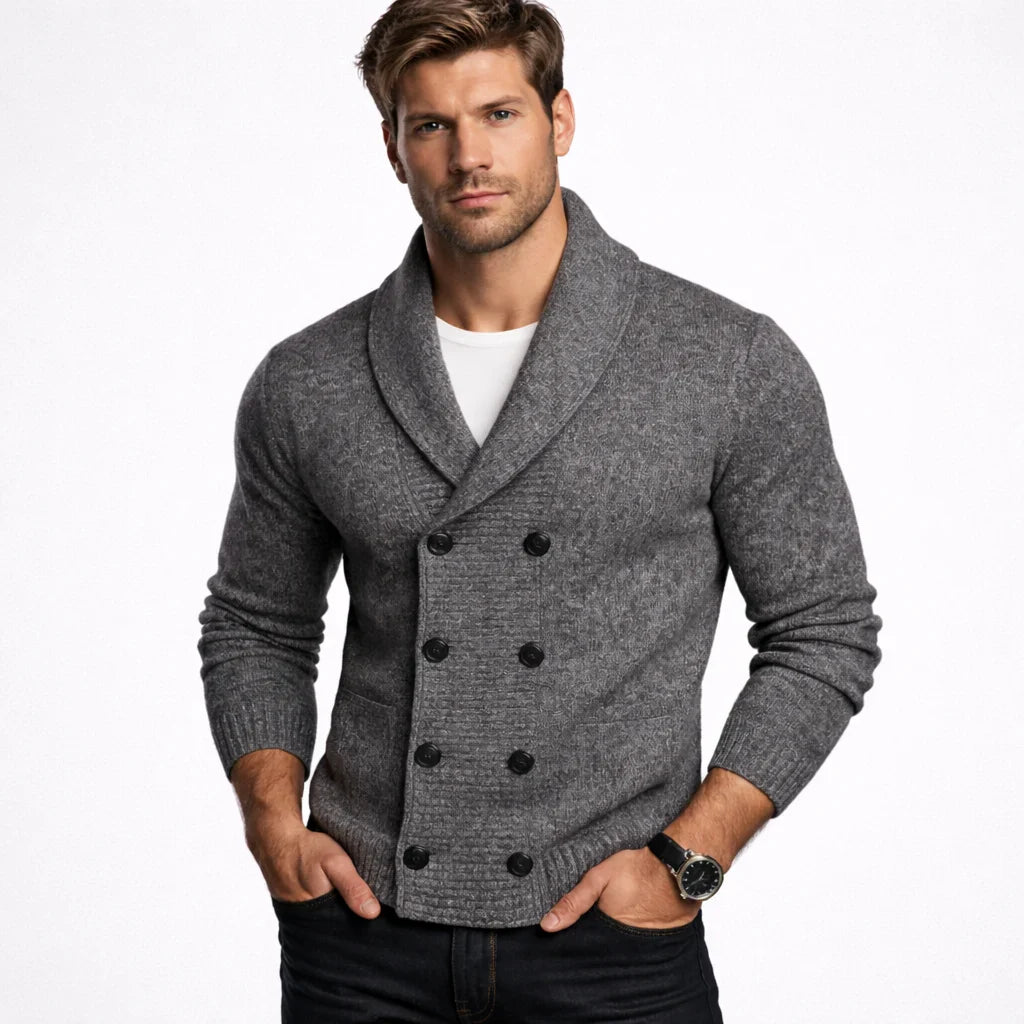 Moreno Double-Breast Cardigan